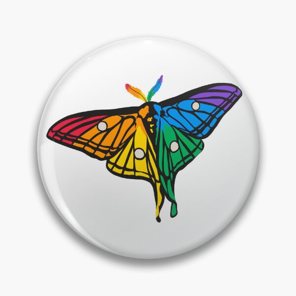 Item preview, Gay Pride Moth designed and sold by SamanthaDrage.