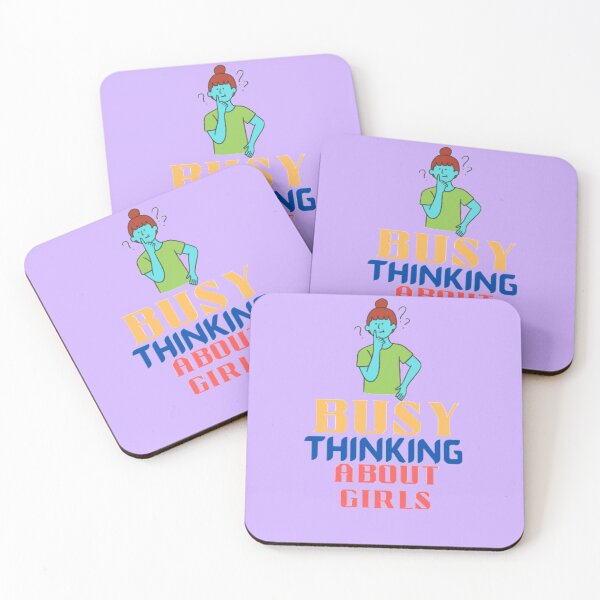 Item preview,  Busy Thinking About Girls designed and sold by imtiyaz9661.