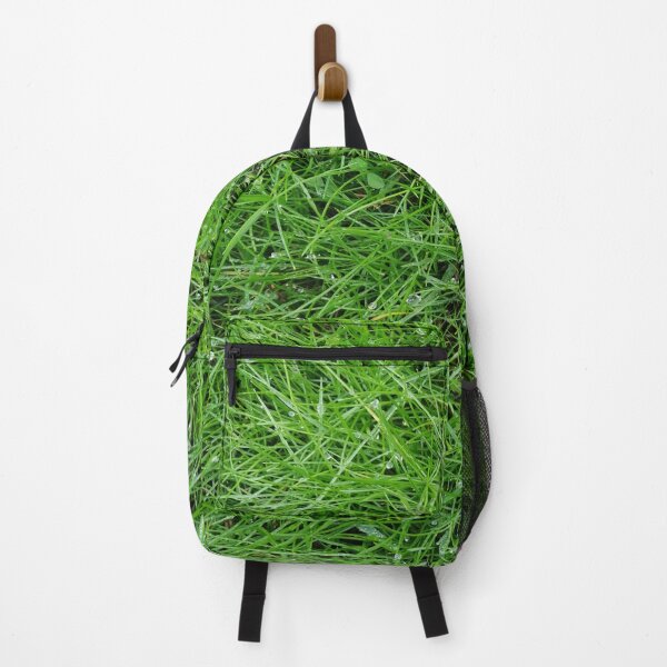Item preview, Save nature, dew grass, nature lovers, green leaves, pattern, nature photo designed and sold by Collagedream.