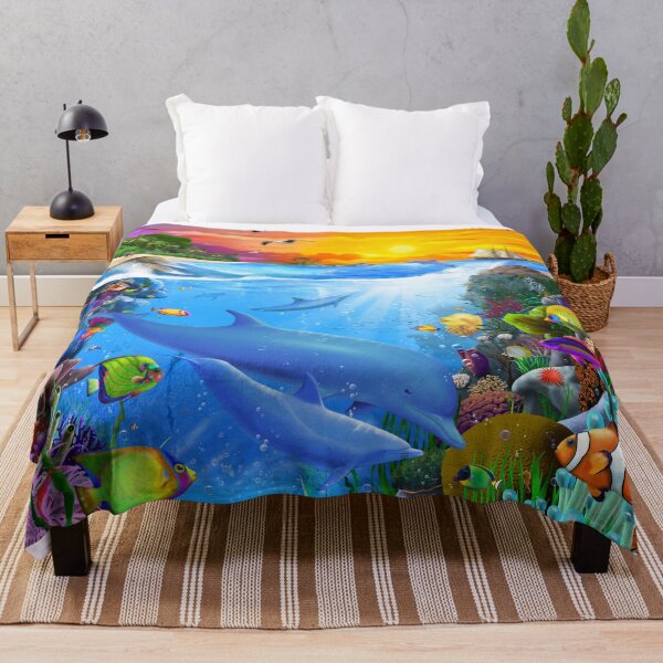 Item preview, Tropical Island Bay designed and sold by GeraldNewtonArt.