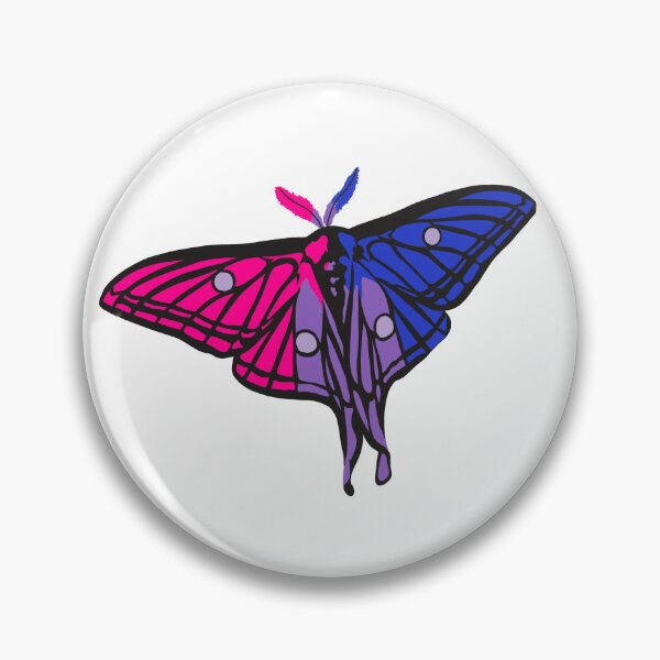 Item preview, Bisexual Pride Moth designed and sold by SamanthaDrage.