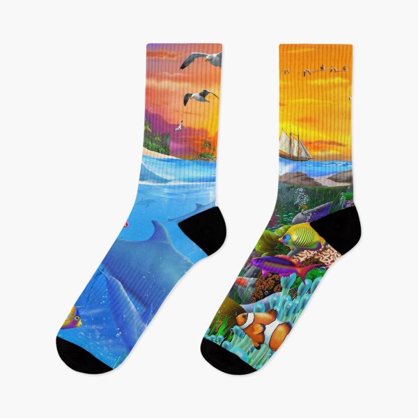 Item preview, Tropical Island Bay designed and sold by GeraldNewtonArt.