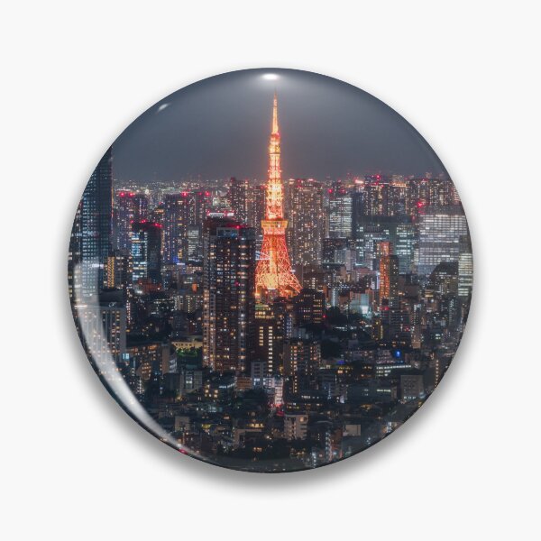 Item preview, Tokyo From Above with Tokyo Tower - Japan designed and sold by Jordan McChesney.