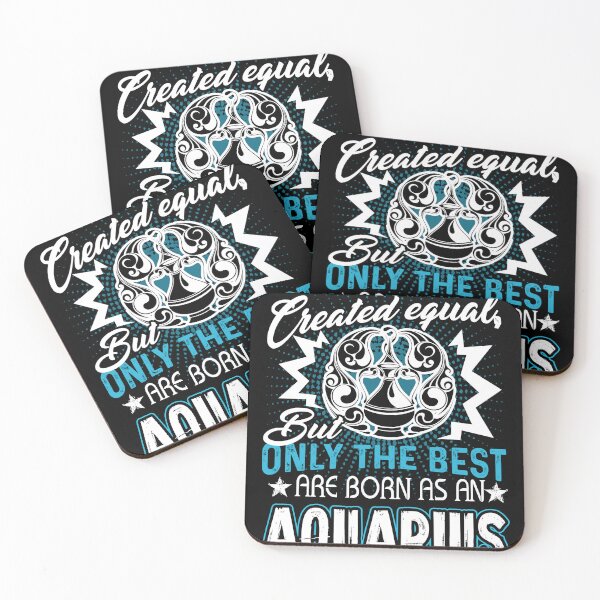 Item preview, All Men Are Created Equal But Only The Best Are Born As An Aquarius designed and sold by UnknownArtistt.