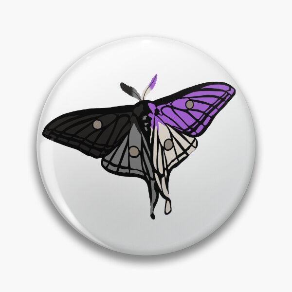 Item preview, Asexual Pride Moth designed and sold by SamanthaDrage.