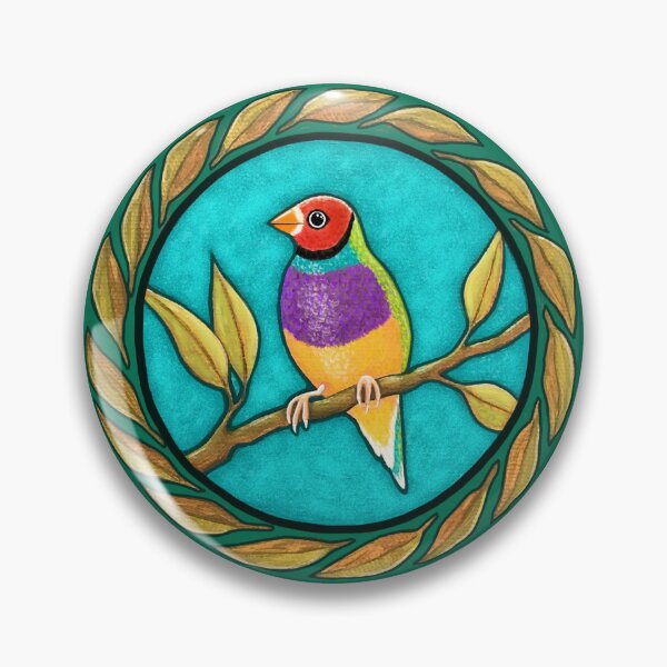 Item preview, Rainbow Finch designed and sold by Soozie Wray.