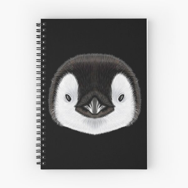 Item preview, Illustrated portrait of Emperor penguin chick.  designed and sold by messer16.