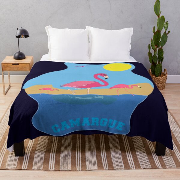 Item preview, Flamingos on the edge of the Camargue beach designed and sold by Astralia.