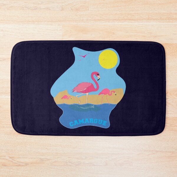 Item preview, Flamingos on the edge of the Camargue beach designed and sold by Astralia.