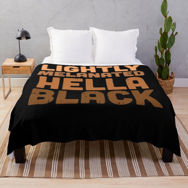 Item preview, Lightly Melanated Hella Black Melanin African Pride Gift designed and sold by fabianggbqd06.