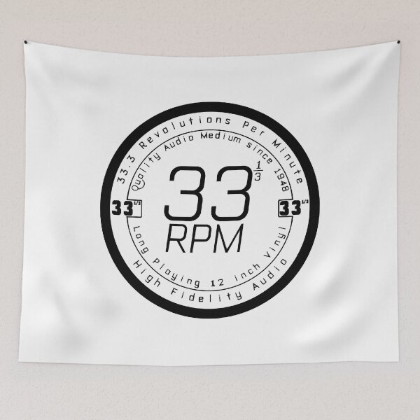 Item preview, 33 RPM designed and sold by Willipher578.