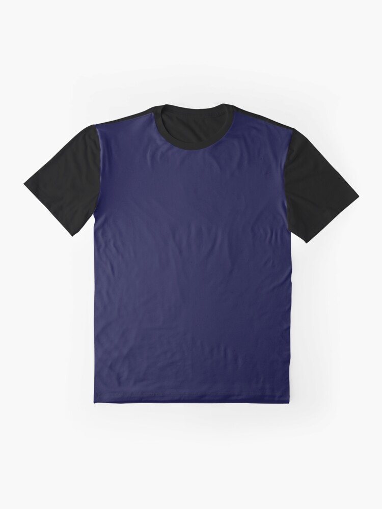 Navy Blue Solid Color Graphic T-Shirt for Sale by rewstudio