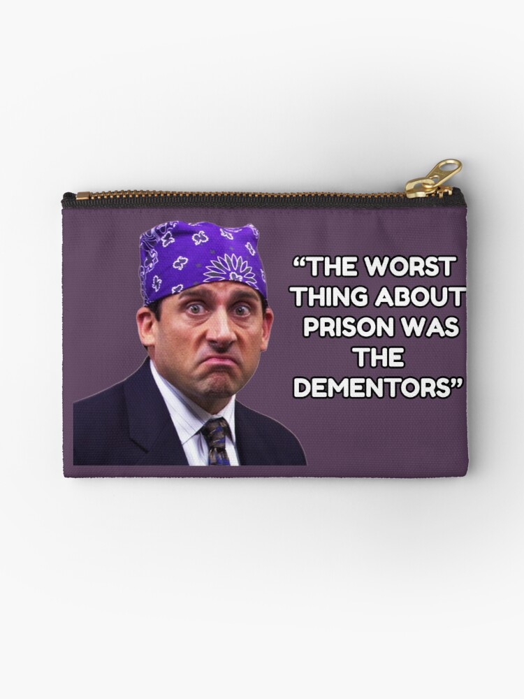 Prison Mike Dementors T Shirt Zipper Pouch By Tossedsweetcorn Redbubble