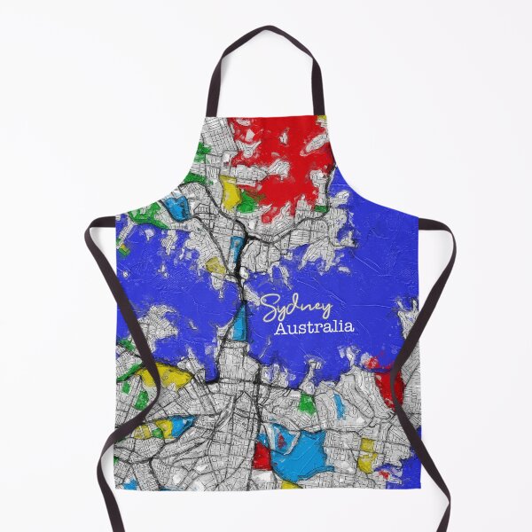 Item preview, Sydney City, Australia Map designed and sold by Michael van der Hoorn.