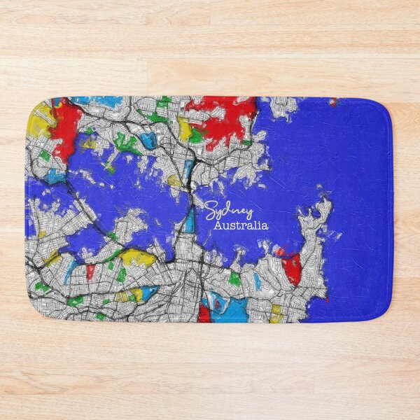 Item preview, Sydney City, Australia Map designed and sold by Michael van der Hoorn.