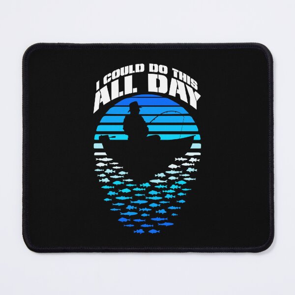 Item preview, Fisherman Dad All Day Fishing Funny Vintage Retro Sunset designed and sold by GrandeDuc.