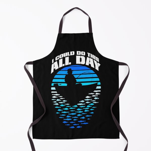 Item preview, Fisherman Dad All Day Fishing Funny Vintage Retro Sunset designed and sold by GrandeDuc.