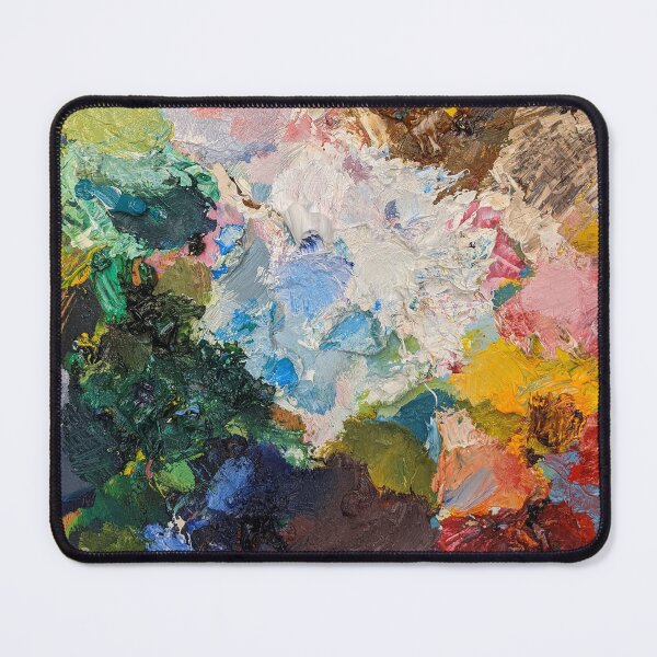 Item preview, Oil paint on pallet design designed and sold by Nina's Vibrant Art.