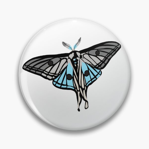 Item preview, Demi-Boy Pride Moth designed and sold by SamanthaDrage.