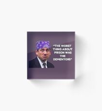 Prison Mike - Dementors T-Shirt Acrylic Block