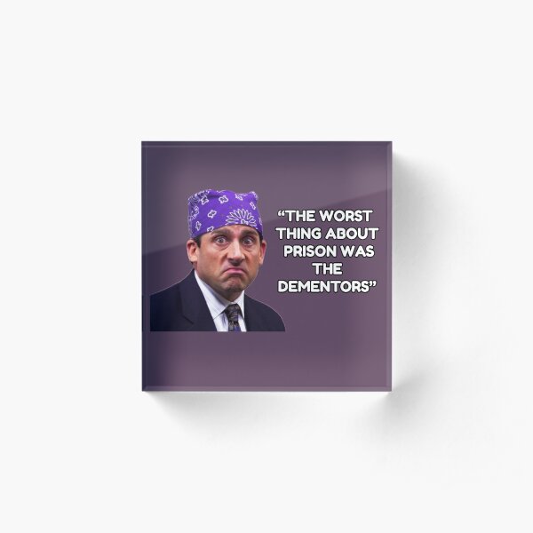 Prison Mike - Dementors T-Shirt Acrylic Block