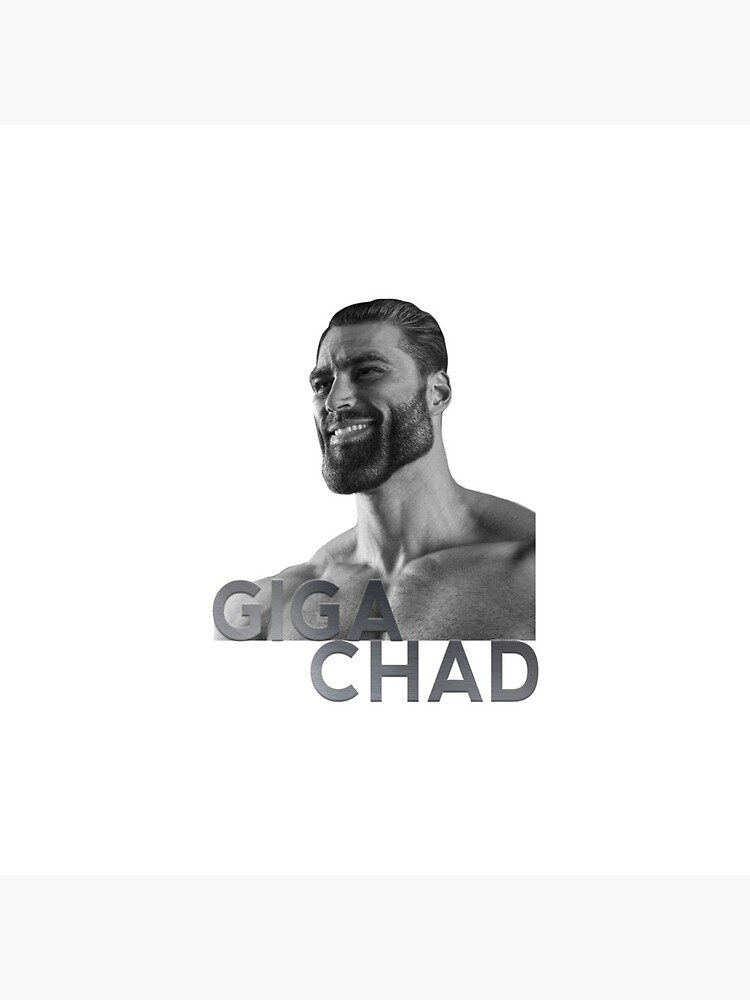 Giga Chad  Magnet for Sale by HitTheBalances