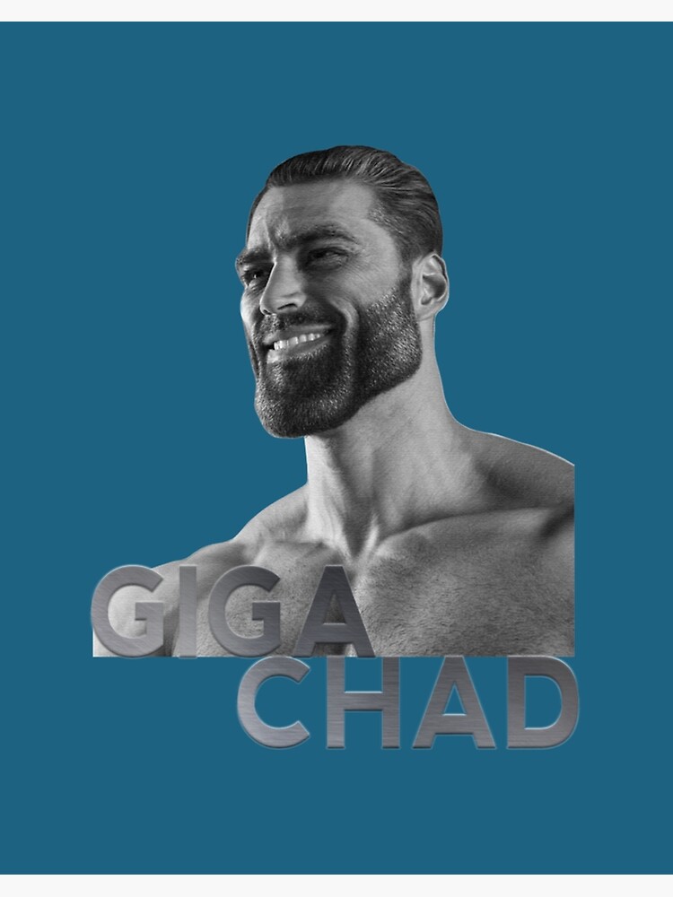 Ultra giga chad | Art Board Print