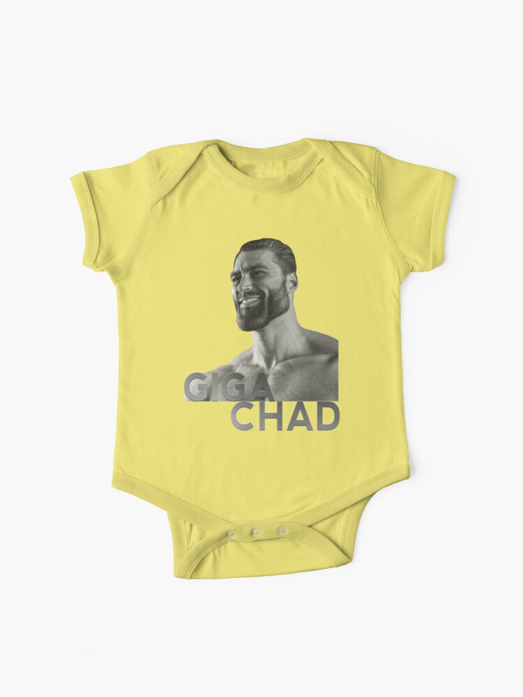 Minimal Giga Chad | Baby One-Piece