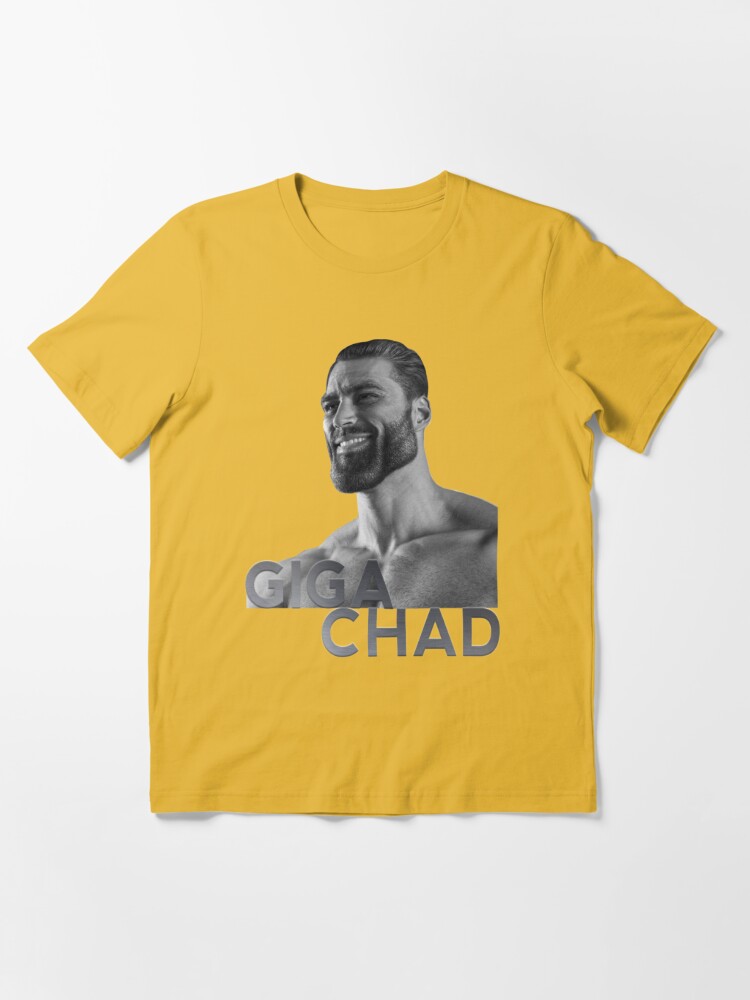 Gigachad (3) Essential T-Shirt for Sale by HitTheBalances