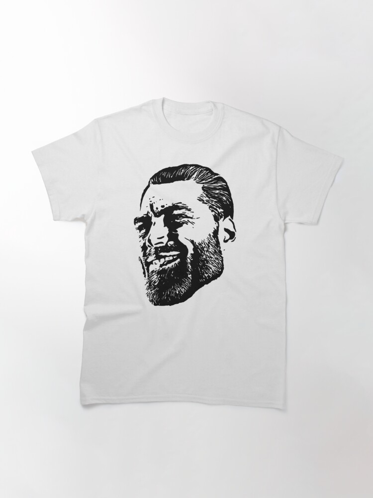 Giga Chad T-shirt Photographic Print for Sale by TshirtGigaChad