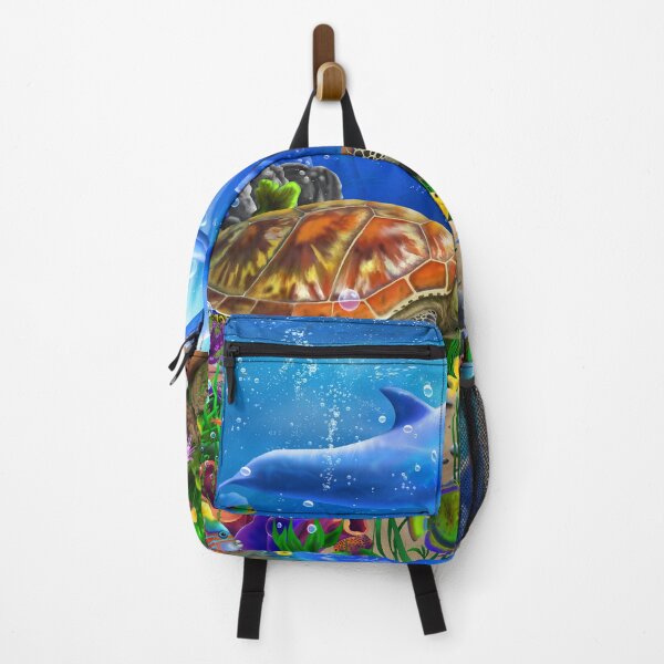 Item preview, Beautiful Dolphin Reef designed and sold by GeraldNewtonArt.