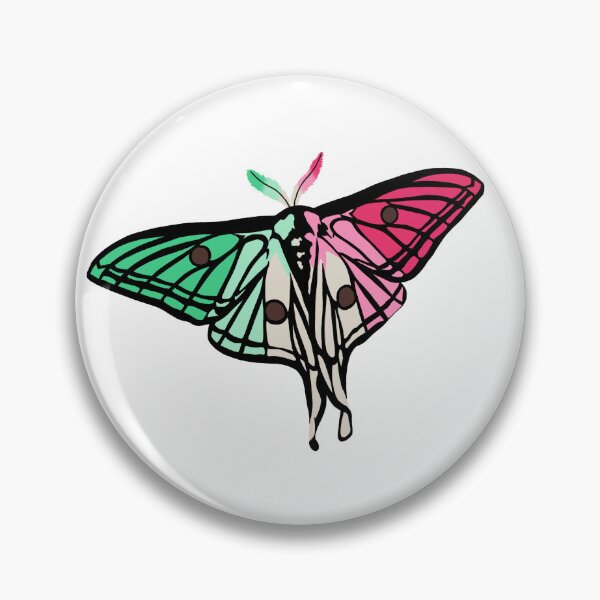 Item preview, Abrosexual Pride Moth designed and sold by SamanthaDrage.