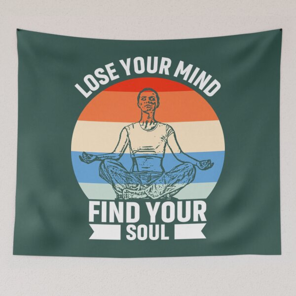 Item preview, Yoga Soul T-ShirtLose Your Mind Find Your Soul  designed and sold by EbisuKosho.