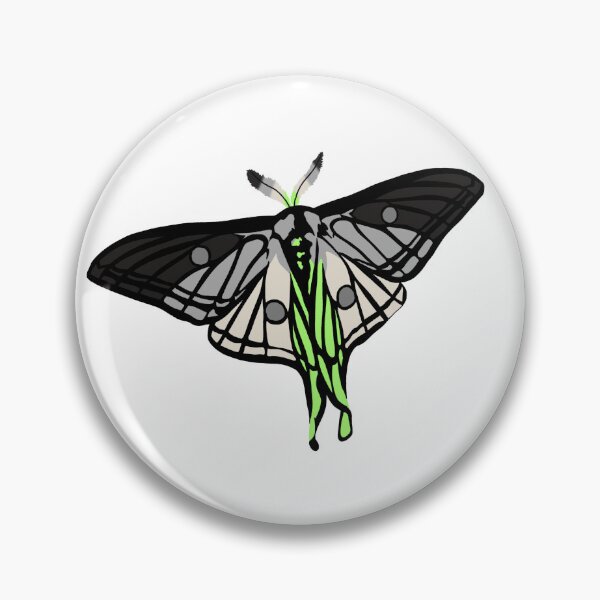 Item preview, Agender Pride Moth designed and sold by SamanthaDrage.