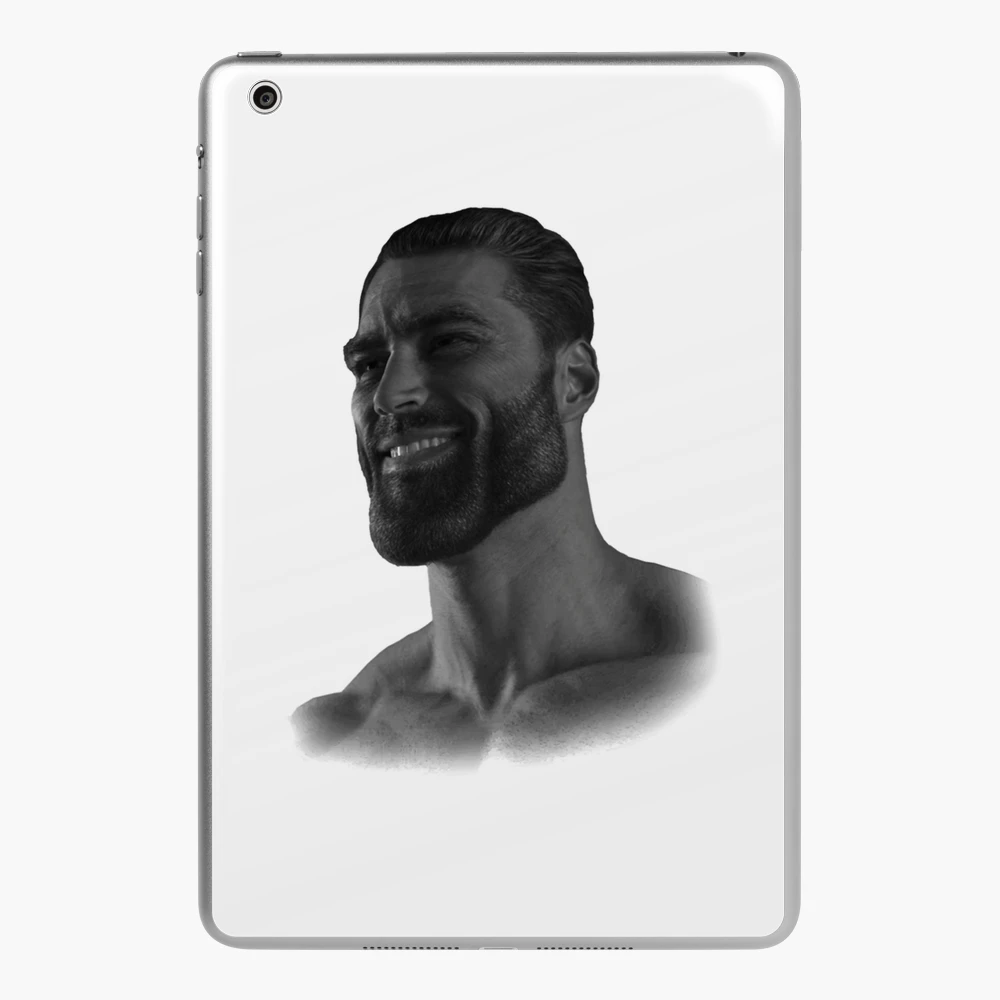 Ultra giga chad iPad Case & Skin by Okita-Fuyu