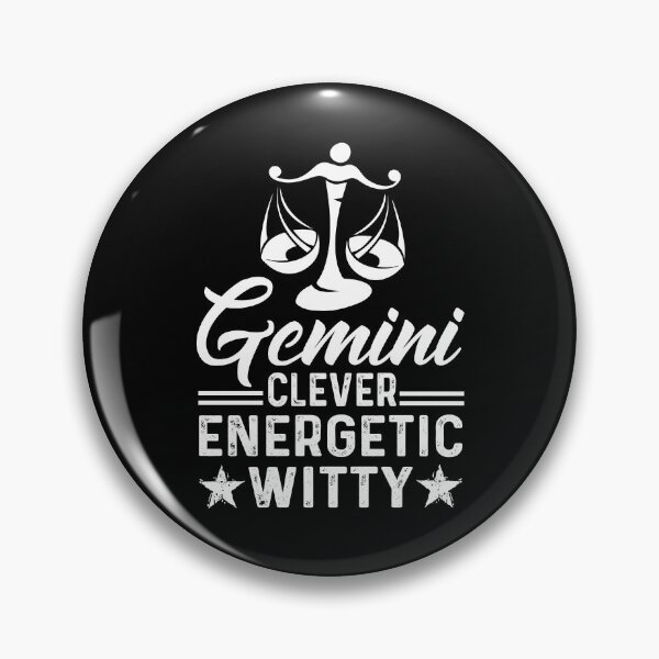 Item preview, Gemini Clever Energetic Witty designed and sold by UnknownArtistt.