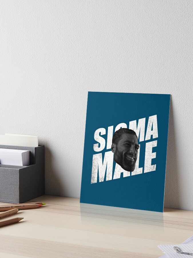 SIGMA MALE / GIGA CHAD / BERLIN 1969 / MEGA CHAD / MEME/  Greeting Card  for Sale by Mad-Boy