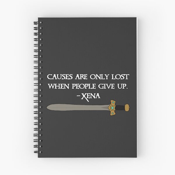 Item preview, Xena Causes Are Only Lost When People Give Up designed and sold by CharXena.