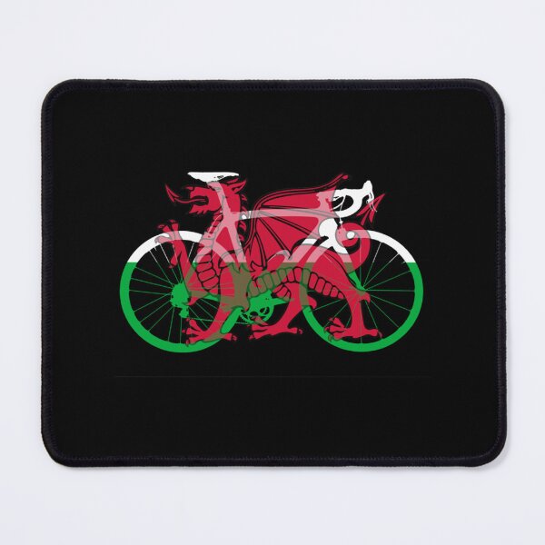 Item preview, Bike Flag Wales (Big) V2 Essential T-Shirt designed and sold by heajosephgi3.