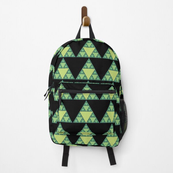 Item preview, Sierpinski Triangle in shades of Green designed and sold by Happy Puppy Print On Demand.
