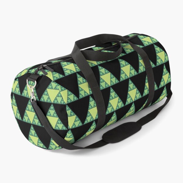 Item preview, Sierpinski Triangle in shades of Green designed and sold by Happy Puppy Print On Demand.
