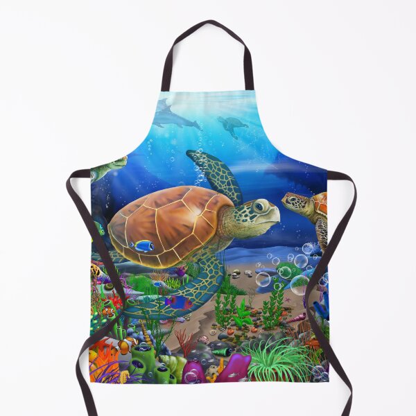 Item preview, Wonderful Ocean Turtles designed and sold by GeraldNewtonArt.