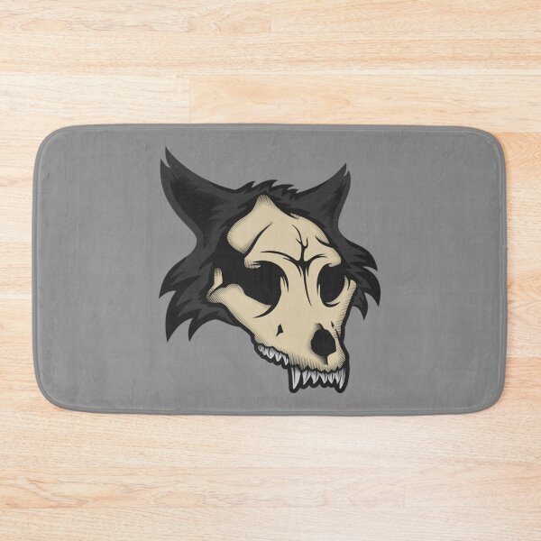 Item preview, Wolf Art T-ShirtWolf skull grey designed and sold by EbisuKosho.