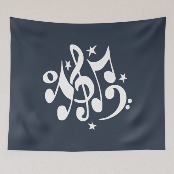 Item preview, Music Notes 4 rock design graphic band designed and sold by RanDiTES.