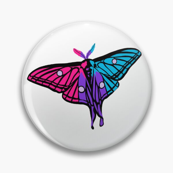 Item preview, Androgynous Pride Moth designed and sold by SamanthaDrage.