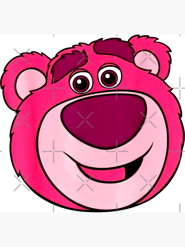 Japan Disney Drawstring Bag - Lotso Faces