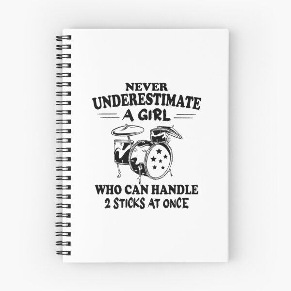 Item preview, Never Underestimate A Drummer Girl Drummers Band designed and sold by RanDiTES.