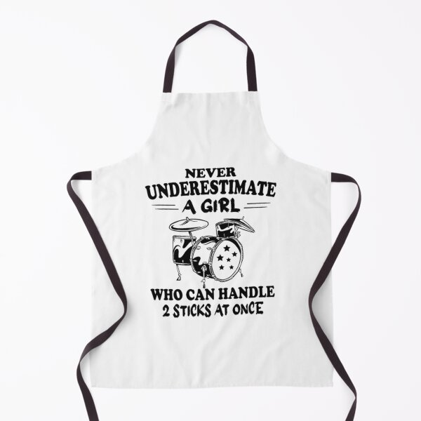 Item preview, Never Underestimate A Drummer Girl Drummers Band designed and sold by RanDiTES.