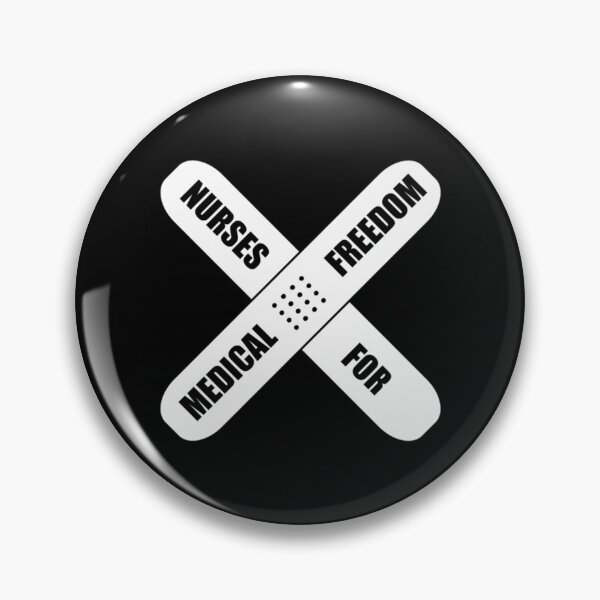 Item preview, Nurses for medical freedom band aid designed and sold by RanDiTES.