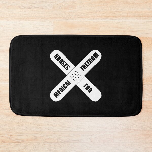 Item preview, Nurses for medical freedom band aid designed and sold by RanDiTES.